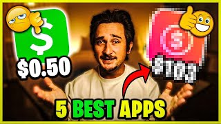 5 BEST Money Making Apps That ACTUALLY PAY! ($100/day)