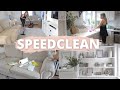 SPEED CLEAN MY HOUSE WITH ME | CLEANING MOTIVATION | KATE MURNANE
