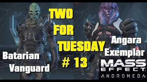 Batarian Vanguard/Angara Exemplar Gameplay - MASS EFFECT: ANDROMEDA MULTIPLAYER