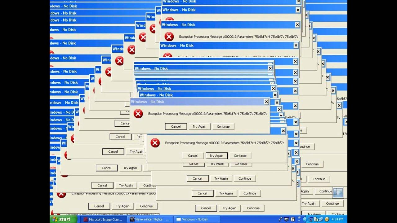 Windows XP Erreur YouTube