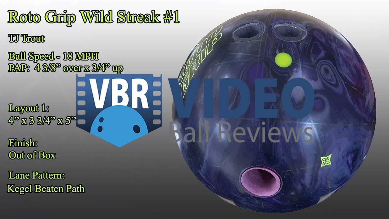 Roto Grip Wild Streak Bowling Ball