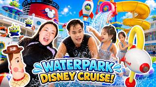 YUKA-CHAN MAIN WATERPARK DI TENGAH LAUT DISNEY CRUISE! | vlog
