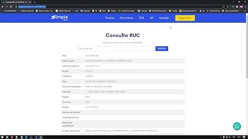 Consulta RUC Pagina Terceros | Mundo Visual Basic
