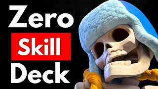 Download Lagu ANYONE Can Win with this NO SKILL Giant Skeleton Deck MP3