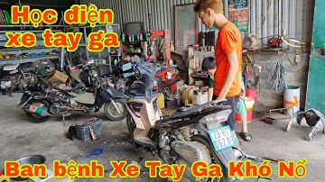 Chi tiết Học điện xe tay ga Suzuki 125 xe khó nổ máy hoặc xe không nổ