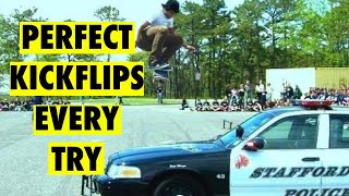 The Ryan Sheckler kickflip hack