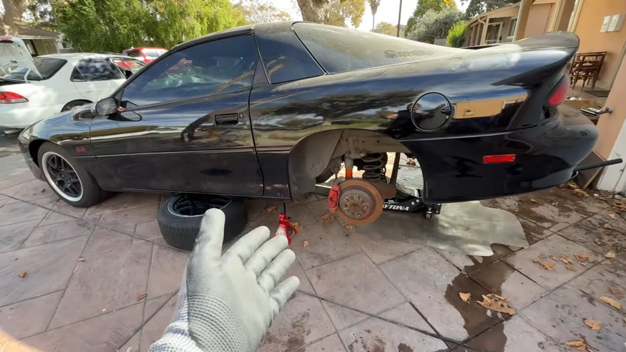 How to change front and rear shocks/springs on a 1999 Chevrolet Camaro