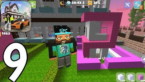 School Party Craft - Gameplay Walkthrough Part 9 - Simple Aesthetic House (Android, iOS)