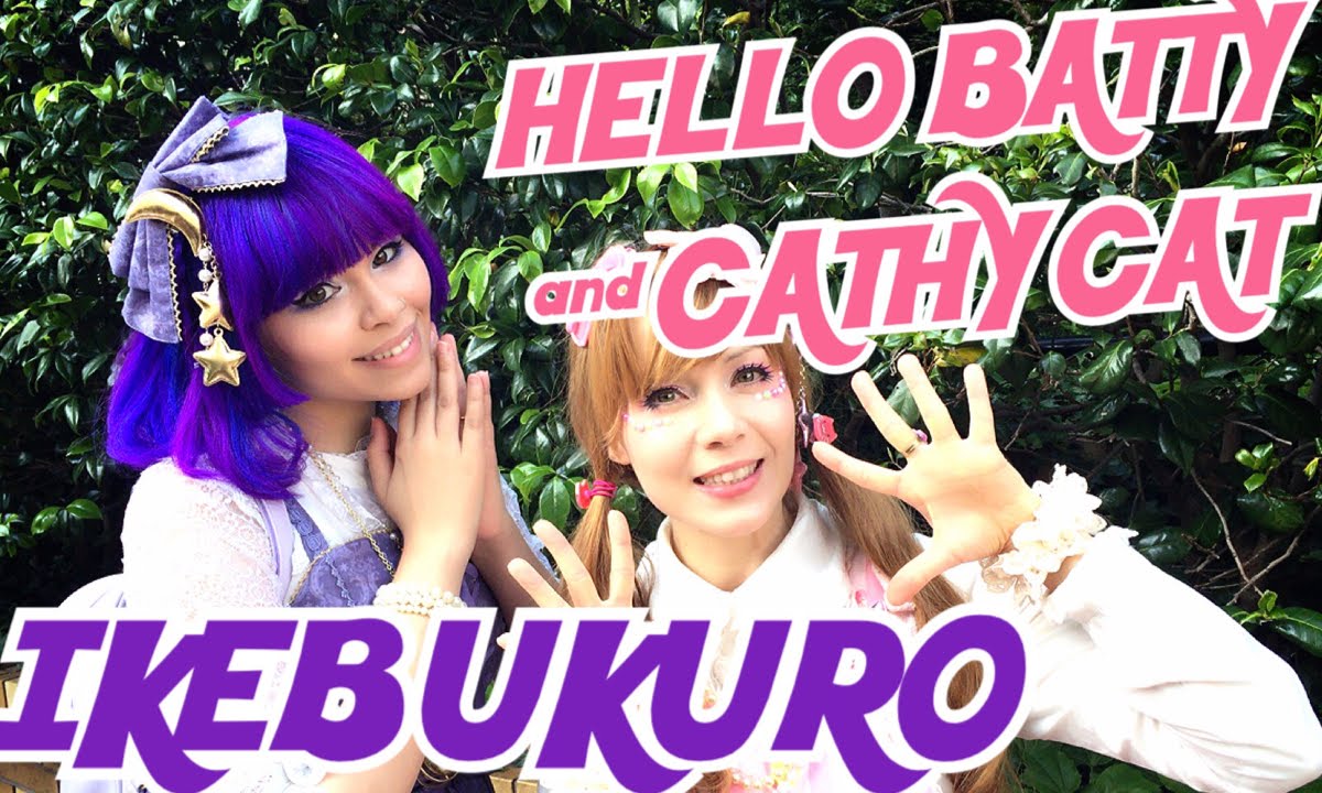 kawaii emoticons Ikebukuro with Hello Batty and Cathy Cat: Anime goods, Cosplay, Pokemon and more!