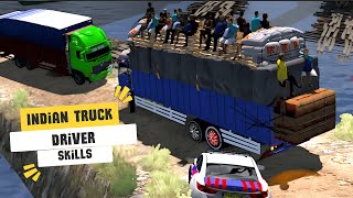 Indian Truck Driver Skills On Mountain Roads  Euro Truck Simulator 2