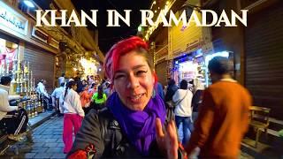 Ramadan in Cairo 🇪🇬 | Khan El Khalili Night Tour | Egypt Vlog 398 | رمضان في خان الخليلي
