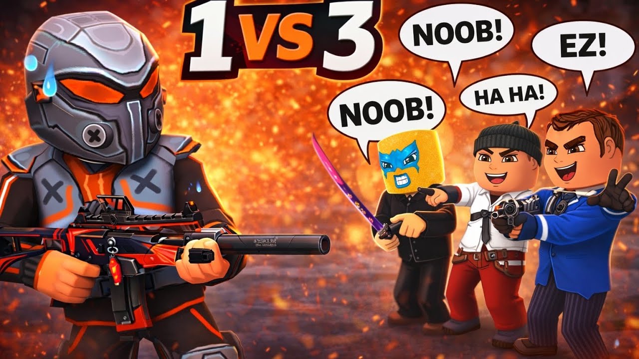 KUBOOM 3D | 1 player from CW, vs 3 ranked players 🥸Who will win?#kuboom #кубум #кубу