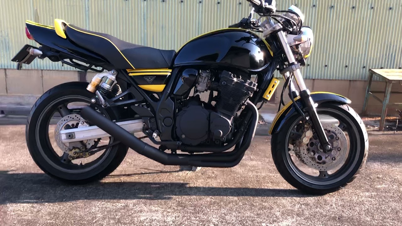 SUZUKI イナズマ400 オールペイント カスタム - YouTube