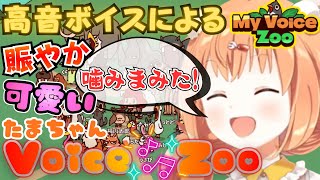 【My Voice Zoo】きらにぱ動物園で可愛い鳴き声を量産するたまちゃん【にじさんじ切り抜き/雲母たまこ】