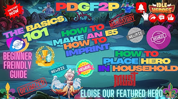 Idle Heroes Basics 101 The How to of basic upgrades