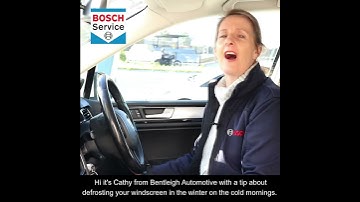 Fast and easy windscreen defrost