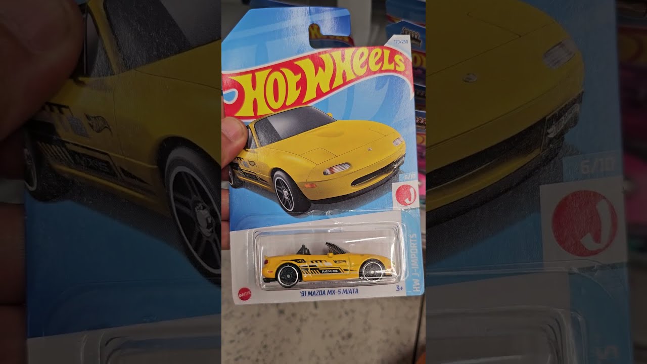 2024 Hot Wheels 91 Mazda MX 5 Miata Owned Hotwheels Diecastcars