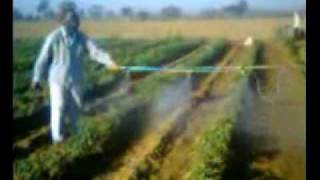 agriculture sprayer on bajaj scooter