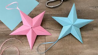 3D Star Ornament | Paper Craft Ideas