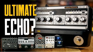 Best Ever Analogue Delay? [Boss DM-101, Carbon Copy, Suhr Discovery plus DD-200 & TimeLine]