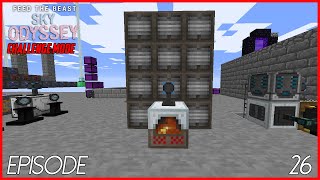 FTB Sky Odyssey Challenge Mode Ep26 Blast Furnace Modded Minecraft 1 12 2