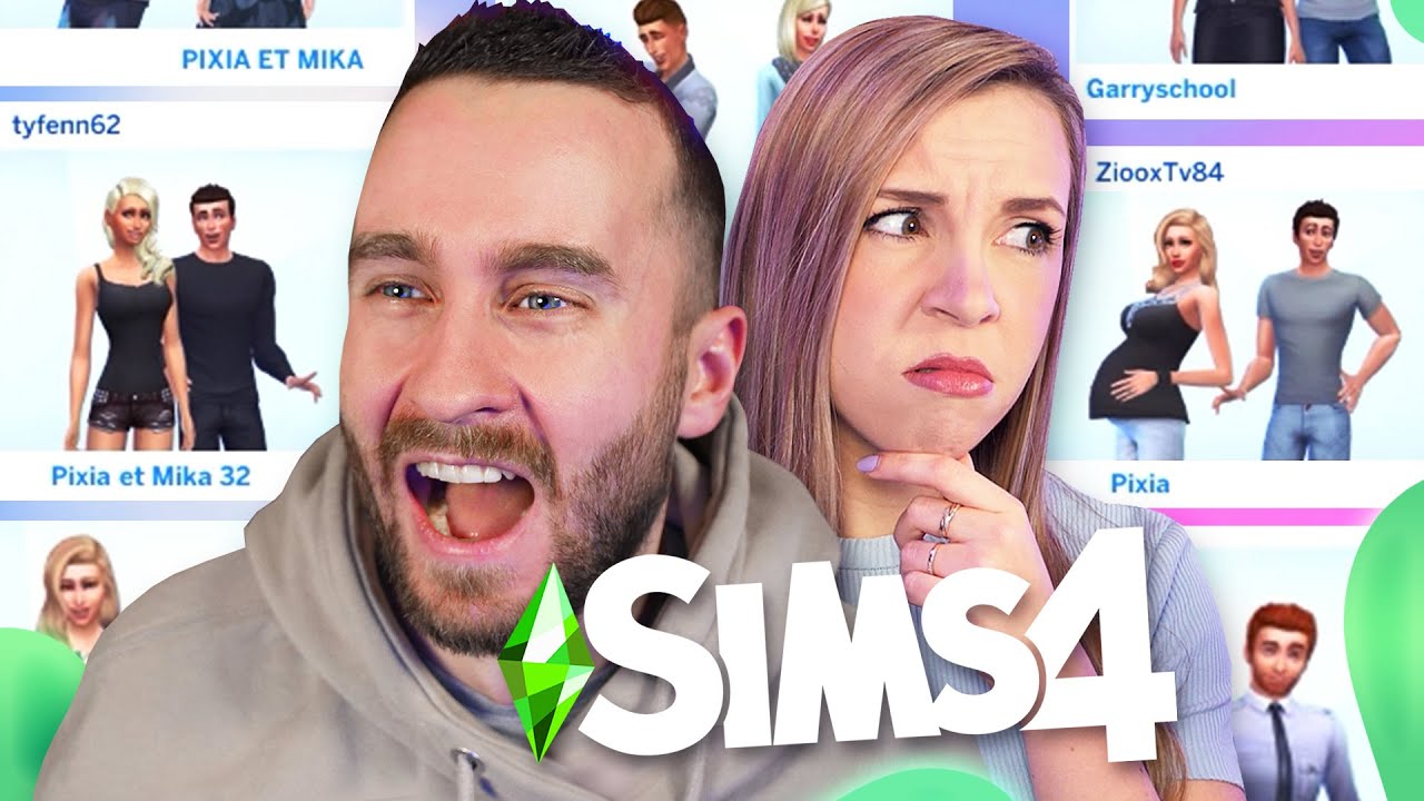 Voici NOS SIMS dans la galerie ! Où est le respect ? 😅 - SIMS 4