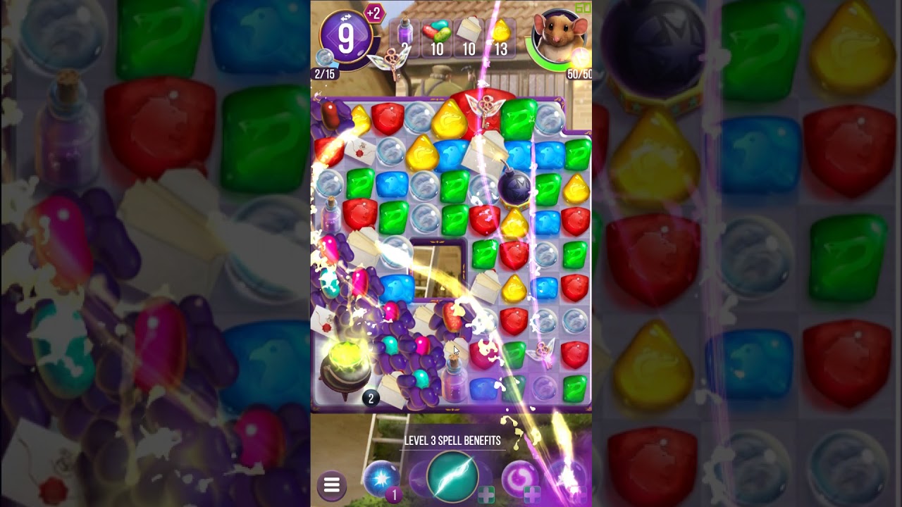 Harry Potter: Puzzles & Spells level 723 no boosters