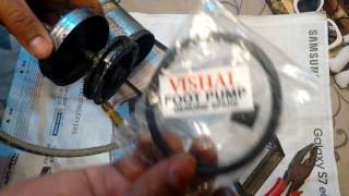 DIY : Foot Air Pump Universal Washer Genuine Spare Piece