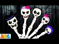 Skeleton Finger Family | Skeleton Family Song | Halloween Finger Family Song | All Babies Channel