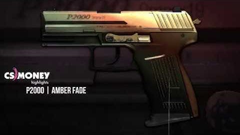 CS:GO | P2000 - Amber Fade