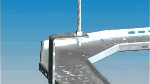 Unistrut Cable Tray Assembly