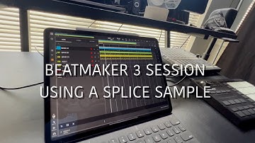 BEATMAKING SESSION WITH A SPLICE SAMPLE I CHOPPED IN BEATMAKER 3