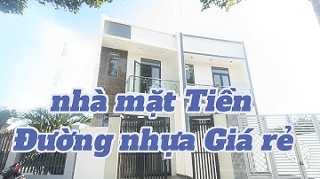 Bán Nhà Mặt Tiền Đường Nhựa Trung Tâm Long Điền Giá Rẻ