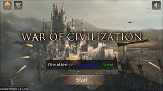 War of Civilization Conquest Game android game first look gameplay español screenshot 4