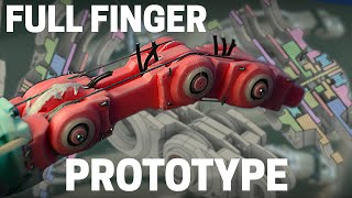 Prototyping a Full Bionic Finger  Biomimetic Mechatronic Hand Part 3