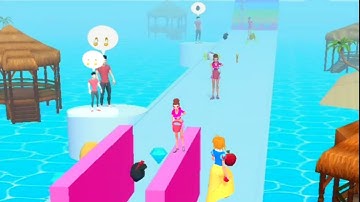 Makeover Run All Levels (36 37) Gameplay Android iOS