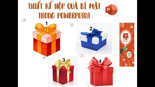 Secret Gift Box Design - Selected Sentence Disappearing Effect screenshot 1