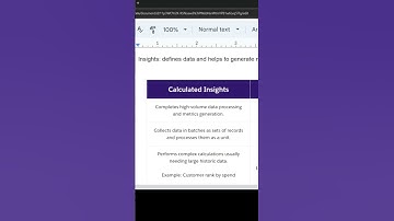 Insights (Calculated and Streaming) - Salesforce Data Cloud