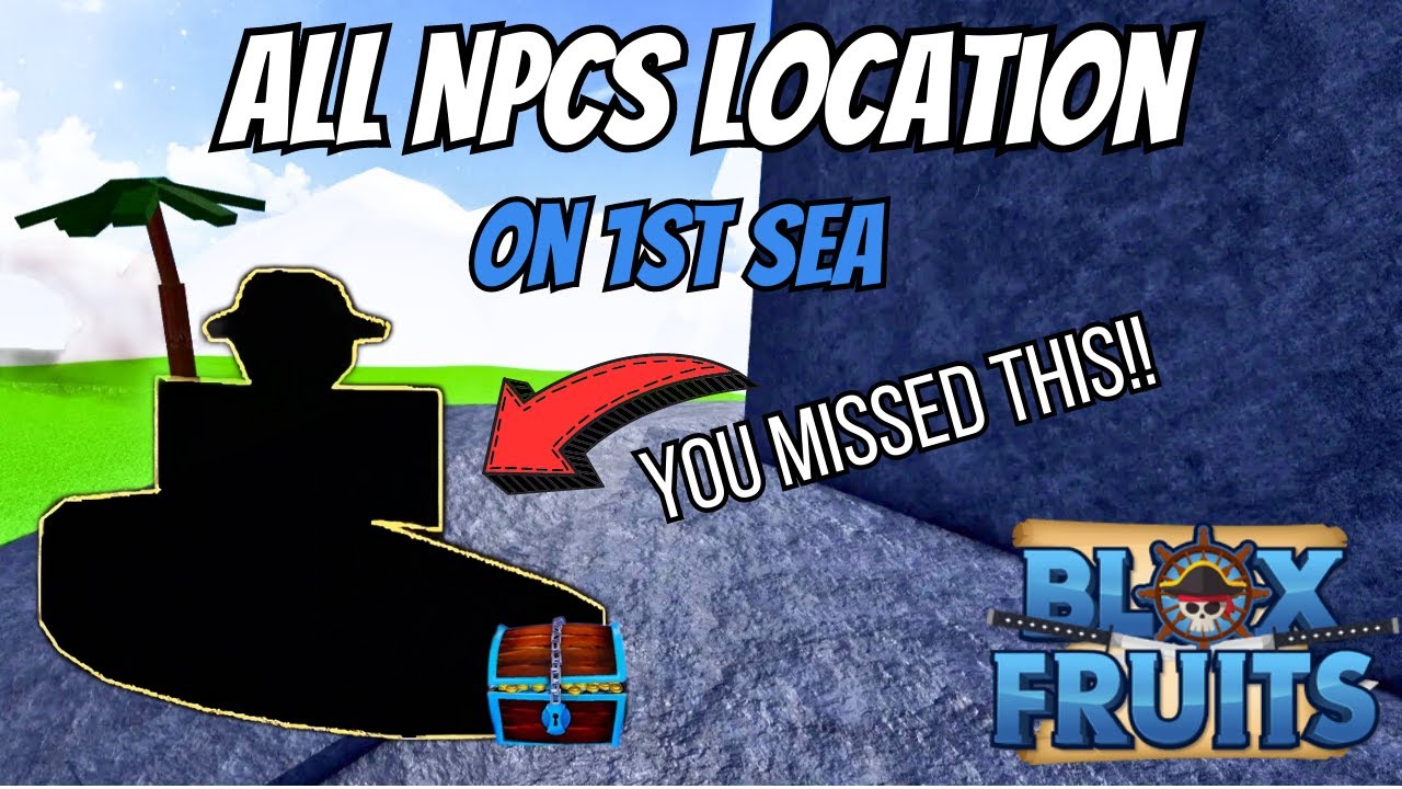 4 SECRET NPC In The First Sea That You Have MISSED - Blox Fruits 