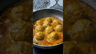 Ever Tried Raw Banana Kofta Curry  #viral #shorts