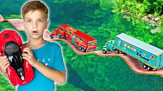Mark save cars in trouble - stories for kids