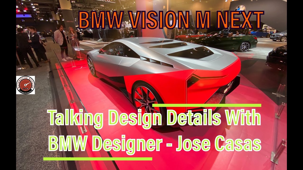 BMW Vision M NEXT Walkaround By Jose Casas - Senior Exterior Designer @ BMW | Automotive Affairs