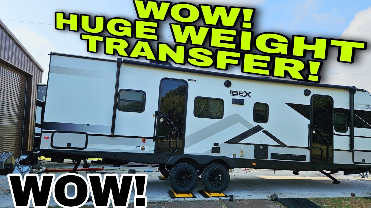 Точный взвешивание автодома с помощью портативных автомобильных весов от SellEton Scales.