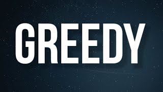 Tate McRae - greedy (Lyrics)