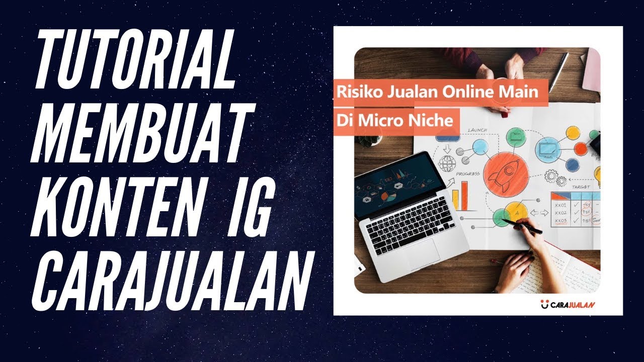 Cara Membuat Konten Seperti Akun Instagram Carajualan 
