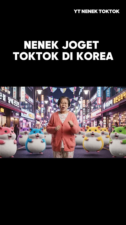 NENEK JOGET TOKTOK SAMA HAMZTER #videolucu #videoviral #viralindonesia