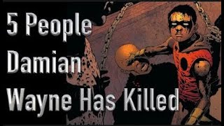 5 People Damian Wayne Has Killed