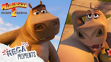 I Think MOTO MOTO Likes You 😉 | Madagascar 2 | Extended Preview | Mega Moments