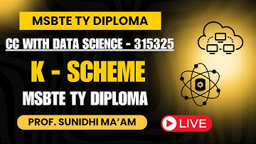 CC WITH DATA SCIENCE | IMP QUESTION SOLVING | TY DIPLOMA | K - Scheme 💻🚀
