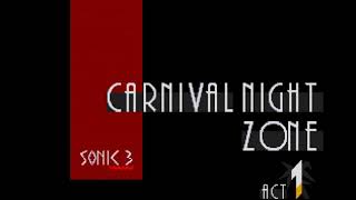 Carnival Night Zone Act 1 - Sonic the Hedgehog 3 (Prototype) Music Extended